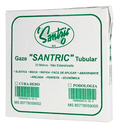 Kit Gaze Tubular P/ Curativo Podologia 1,5cm X 20m - 2un 5