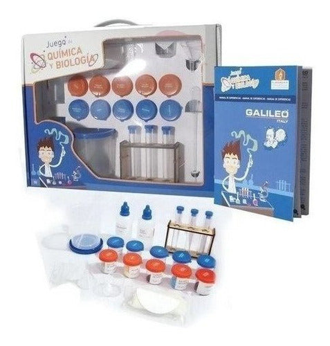 Juego De Química Kit Para Hacer Experimentos Galileo Jq-555 0