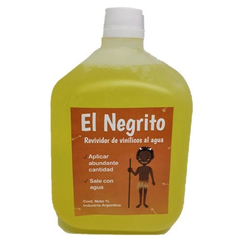 Revividor and Water-based Tire and Vinyl Blackener El Negrito 1 L 0