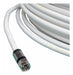 25mts Cable Coaxil Rg6 Armado C/ Conector Compresion Enbolsa 1