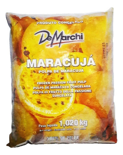 Acai Market Maracuya Pulpa Con Semilla 1kg 1