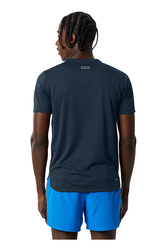 New Balance Remera Impact Run De Hombre - Mt21262nih 1