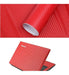 Carbon Fiber Vinilo Fibra De Carbono Rojo Texturado Moldeable: 1.50m X 2m 4