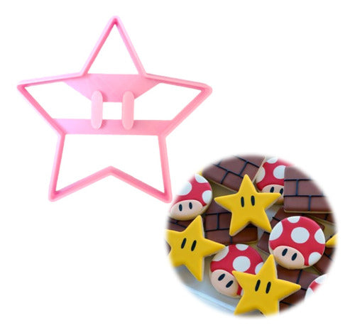 Tutu's Cakes Set X3 Mario Cookie Fondant Cutters 2