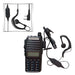 Kit 2 Fone Microfone Ptt Dulpo Para Walkie Talkie Uv-82 Ht 6