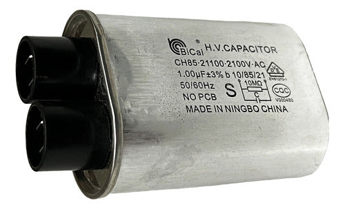 NIK REPUESTOS Capacitor for Microwave 1.00 Mf 2100V 0