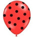 Reydelcotillonydecoracion Polka Dot Balloons - 25 Units 1