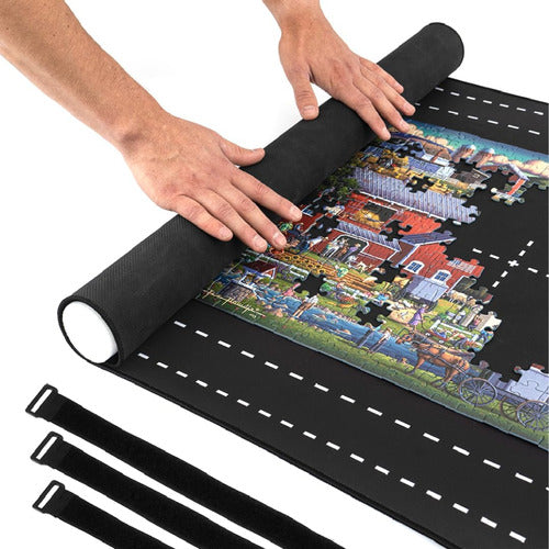 HERMES SHOP Rollable Puzzle Mat for Adults, Fits 60-152 0