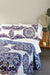 Cubrecama Quilt Cover Reversible + Pillowcase Set Queen Kelowna D3 2