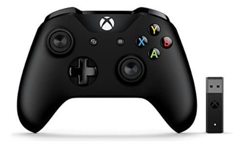 Controlador Inalámbrico Microsoft Xbox + Adaptador Inalámbri 0