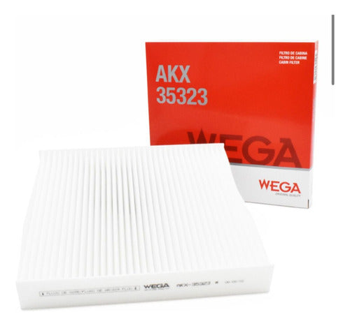 Kit of 4 Wega Filters for Fiat Argo Cronos 1.3 1