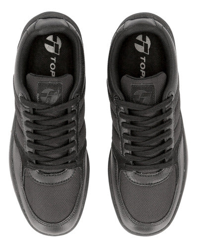 Topper Costa Slate Skateboarding Shoes in Black | Moov 3