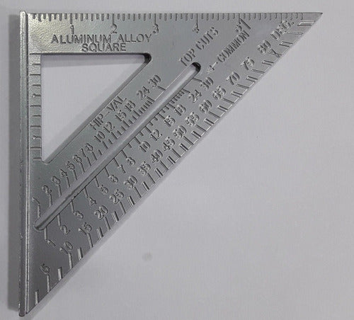 Escuadra De Aluminio Con Sombrero 18cm Ruhlmann 3