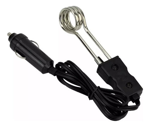 COVERTEX Deluxe 12V Immersion Heater for Auto, Camping, Mate, Tea, Coffee, Water, etc. 1