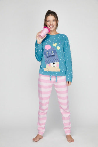 Women's Winter Pajamas So Pink! Various Models 11