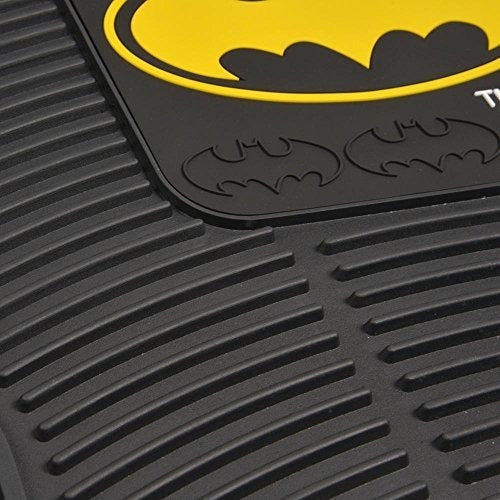 Bdk Wmt1372 Alfombrillas De Goma Batman Negras Para Camionet 5