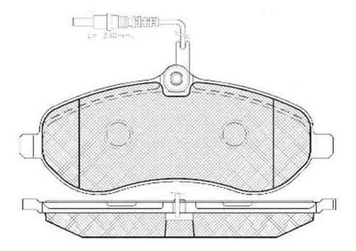 Citroen Jumpy II 1.6-2.0 HDi Front Brake Pads 0