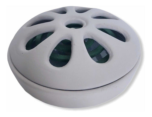 Artesanal Ceramic Mosquito Coil Holder (5 Units) 6