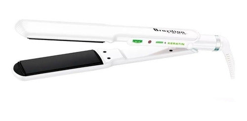 BaBylissPRO Nano Titanium Keratin Brazilian Tech Flat Iron 2