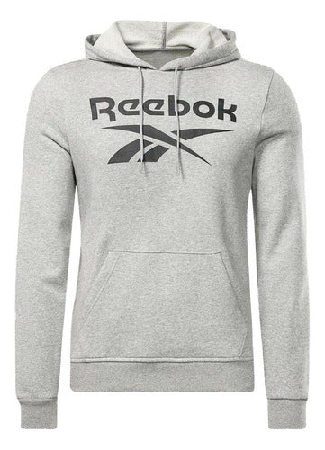 Reebok Hoodie for Men - Ri Ft Big Logo AR Grs 0