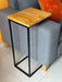 Industrial Style Auxiliary Side Table, Armchair, Bed 2