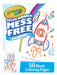 Crayola Color Wonder Mess Free Coloring - Blank Coloring Pages, 50 Count, Printable Page Refill Set 2