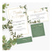 Entre Tintas y Papeles Customizable Wedding Invitation Card Set 4