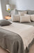 Combo of 1.80m x 0.60m Bed Runner and 2 Matching Oma Cushion Covers 2