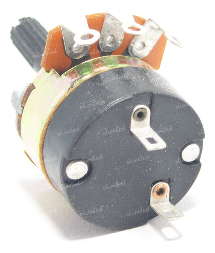 TWN Logarithmic Carbon Potentiometer (24mm) 500k A500k with Shaft 1