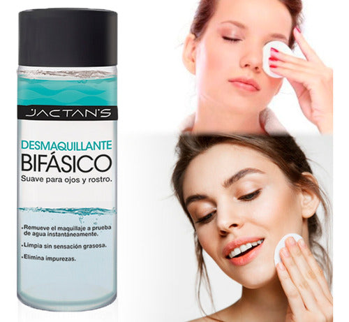 Desmaquillante Bifásico Y Limpieza Facial X 105ml Jactans 3