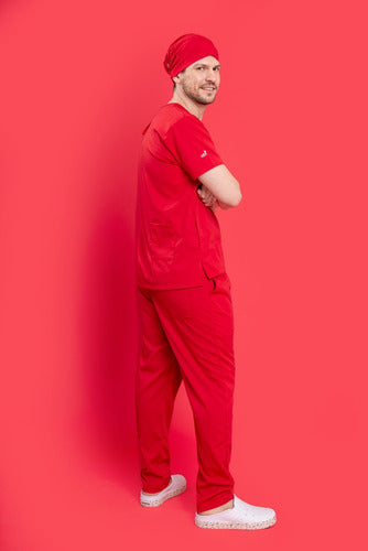 Oh! Wear Ambo Oh! Wear Uniforme Médico - Peter Sparciel Rojo 3