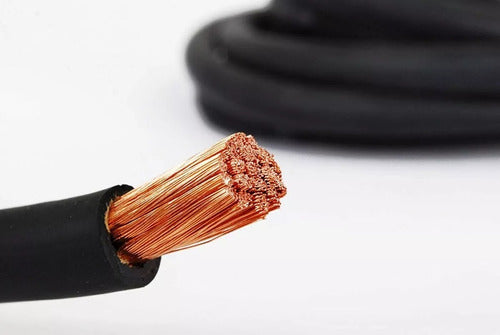 Nasello Welding Cable 1x25 Mm Rubber for Clamps and Electric Welder 10 Meters 2