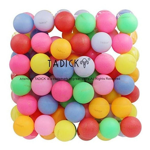 Tadick Beer Ping Pong Balls Assorted Color 5