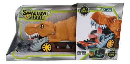 Swallow & Shoot Car Launcher with Lights and Sounds 4