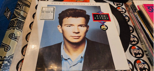 Rick Astley Hold Me In Your Arms Lp Vinilo Insert Germany 88 0