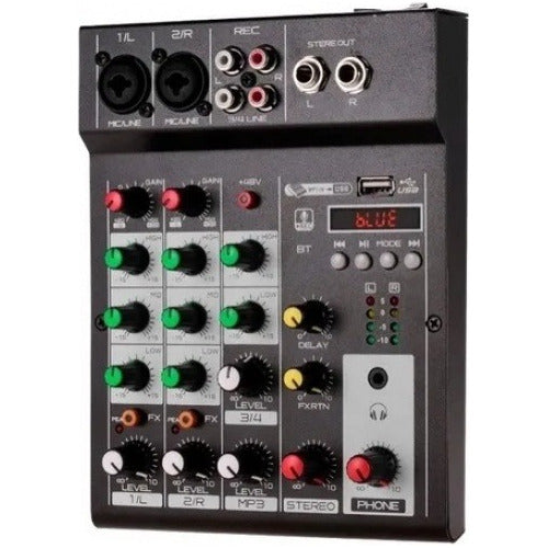 Ross Mixer M4U Professional Equalizer DJ USB Bluetooth 4.1 2