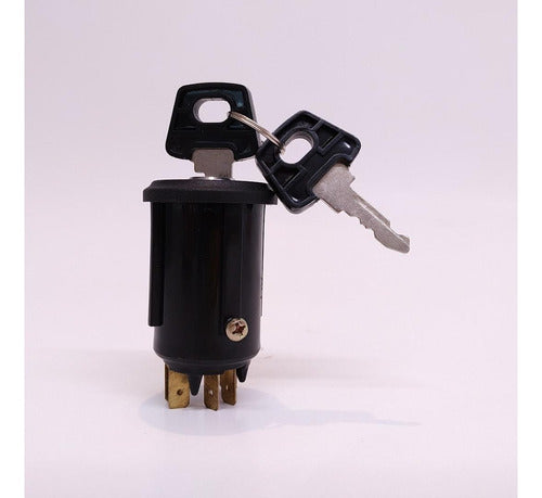Reinforced Anti-Theft Fiat 600/1500 Key Ignition and Starter Set with Two Keys - Divaio 12V 1