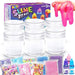 Klt Kit De Slime Transparente Para Niñas: Kits De 0