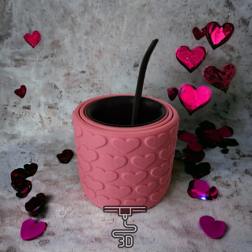 Mate Giromate Giroscopo Giroscopio Antivuelco V8 Corazones 5