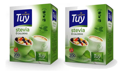 Tuy Stevia Powder Sweetener X 50 Packets 0
