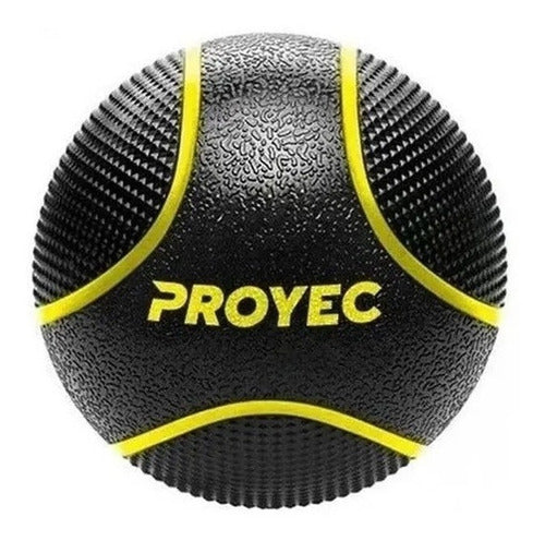 Proyec Medicine Ball 8 Kg Con Pique Pelota Medicinal Crosfit 0