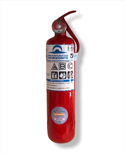 Horizonte 1kg ABC Chemical Powder Fire Extinguisher Extended 0