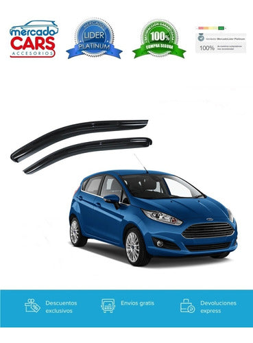 Highway Star Window Deflector Ford Fiesta Kinetic 13/- Del. Adhes. 1