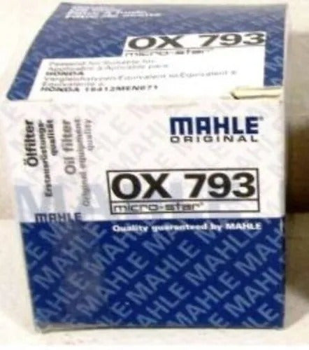 Filtro Aceitemahle Ox793 Honda Crf 250l Crf 450 Cta 1