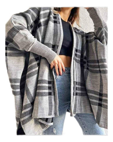 GER Unique Size Poncho-Style Coat 3