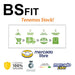 BS Fit Peanut Ball 90x45 for Pilates Fitness Yoga Rehabilitation 2