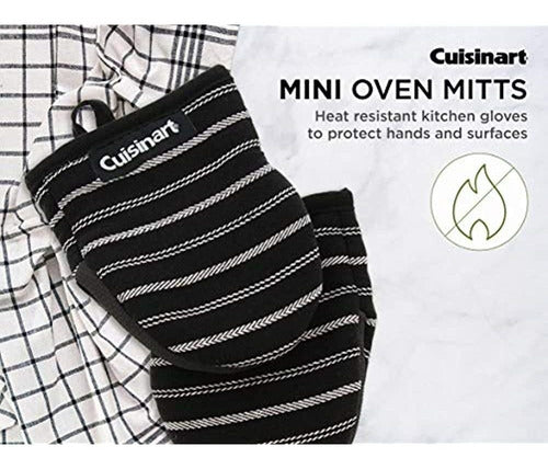 Cuisinart - Mini Manoplas De Neopreno Para Horno, 2 Piezas - 1