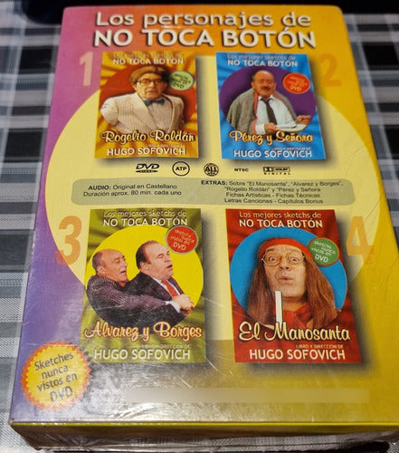 No Toca Botón - Los Personajes - Alberto Olmedo - Box 4 Dvd 1