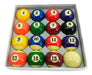 Bisonte Professional Pool Balls Set 57mm 0