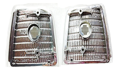 DAM Front Headlight Set White D/I Ford F-100 -150 1996/1999 4